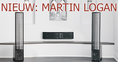 Nieuw bij Look & Listen: Martin Logan elektrostatische luidsprekers